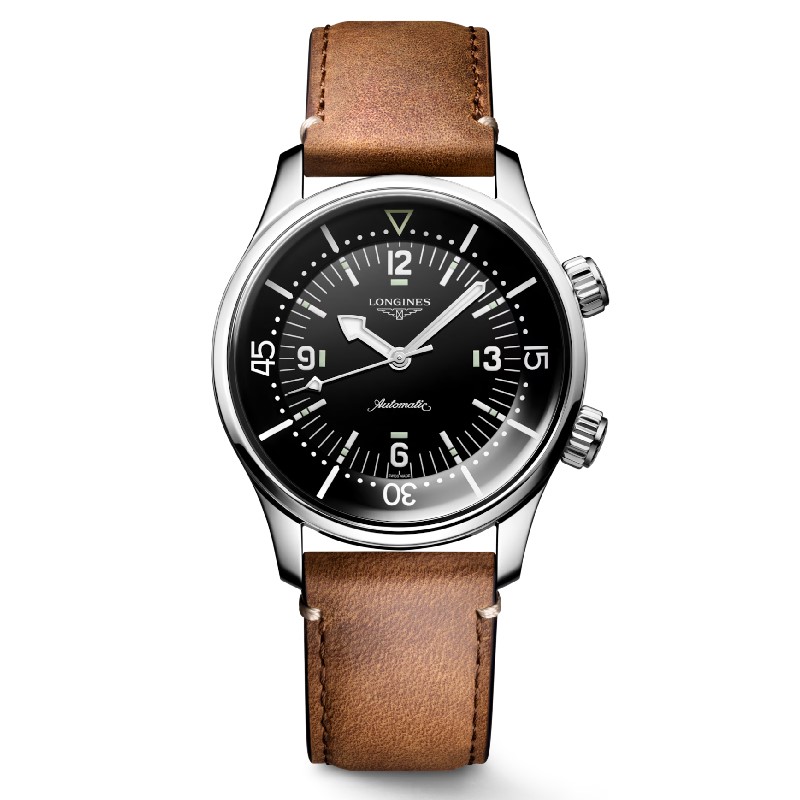 LONGINES浪琴-LEGEND DIVER復刻傳奇潛水系列-L37644500-39.00mm