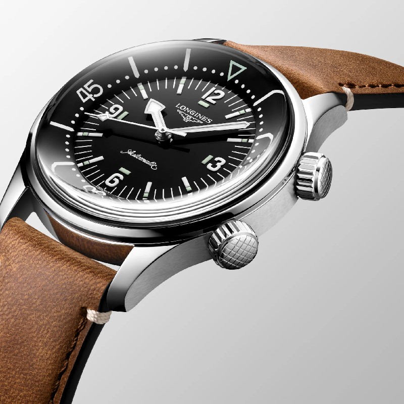 LONGINES浪琴-LEGEND DIVER復刻傳奇潛水系列-L37644500-39.00mm