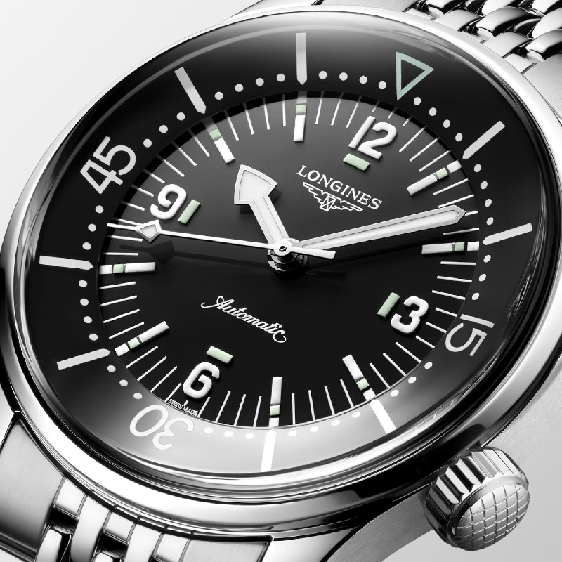 LONGINES浪琴-LEGEND DIVER復刻傳奇潛水系列-L37644507-39.00mm