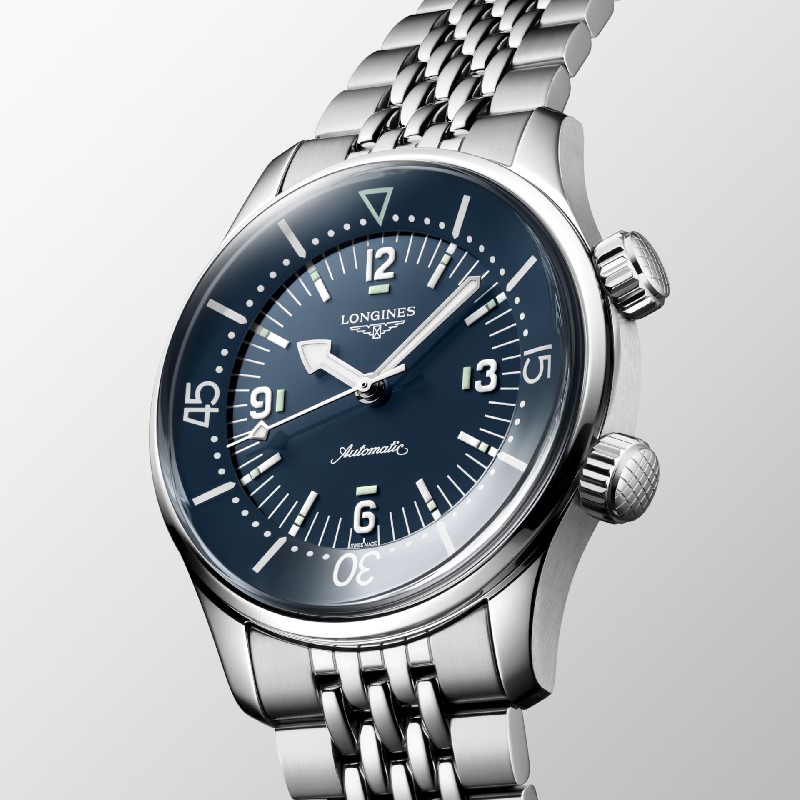 LONGINES浪琴-LEGEND DIVER復刻傳奇潛水系列-L37644907-39.00mm