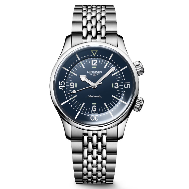 LONGINES浪琴-LEGEND DIVER復刻傳奇潛水系列-L37644907-39.00mm