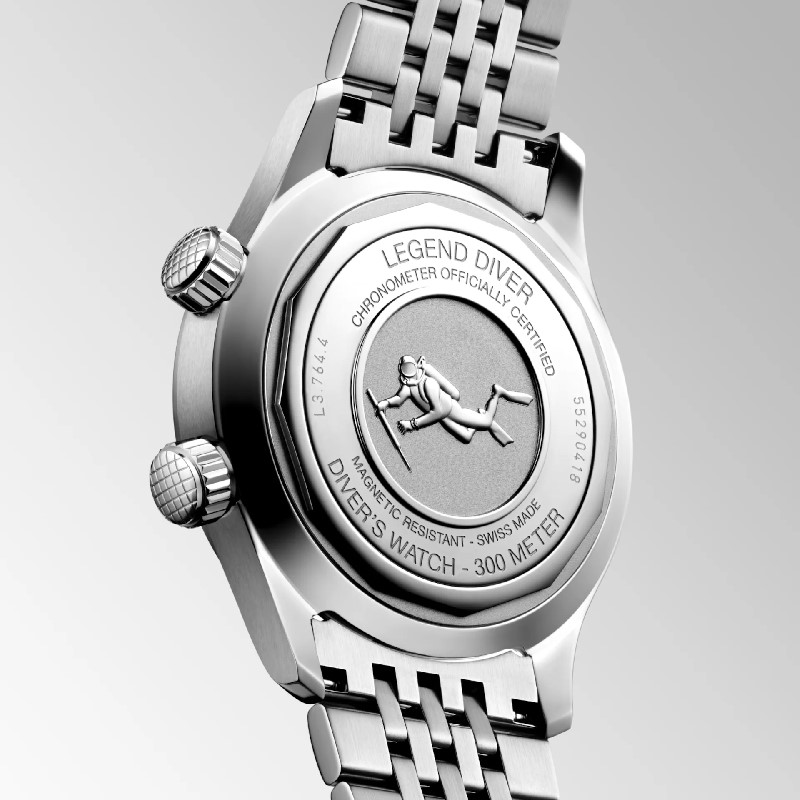 LONGINES浪琴-LEGEND DIVER復刻傳奇潛水系列-L37644996-39.00mm