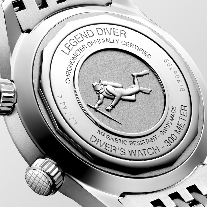 LONGINES浪琴-LEGEND DIVER復刻傳奇潛水系列-L37644966-39.00mm