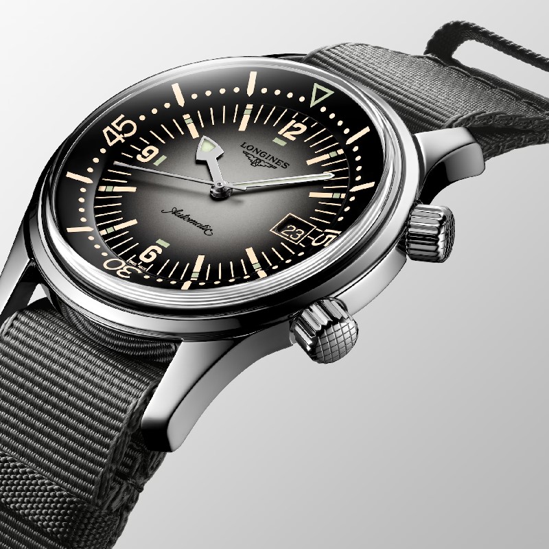 LONGINES浪琴-LEGEND DIVER復刻傳奇潛水系列-L37744702-42.00mm
