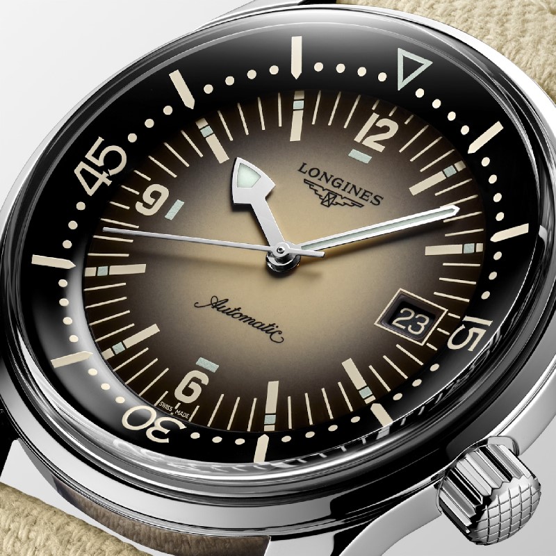 LONGINES浪琴-LEGEND DIVER復刻傳奇潛水系列-L37744302-42.00mm