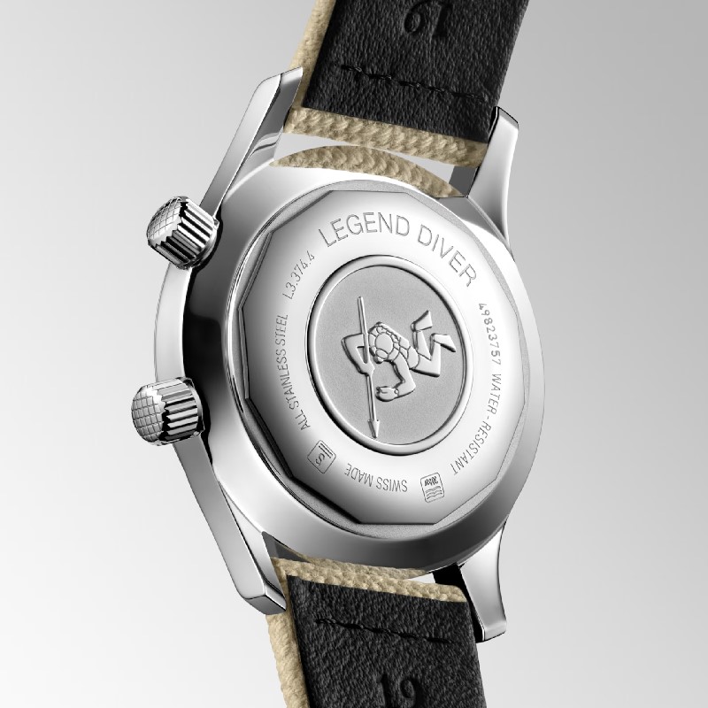 LONGINES浪琴-LEGEND DIVER復刻傳奇潛水系列-L33744302-36.00mm