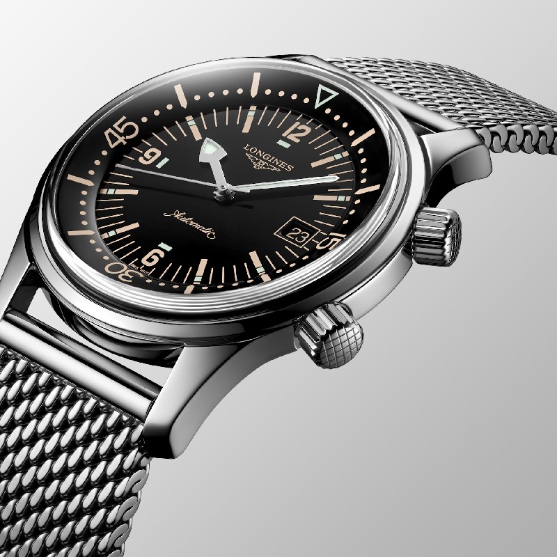 LONGINES浪琴-LEGEND DIVER復刻傳奇潛水系列-L37744506-42.00mm