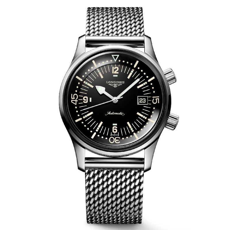 LONGINES浪琴-LEGEND DIVER復刻傳奇潛水系列-L37744506-42.00mm