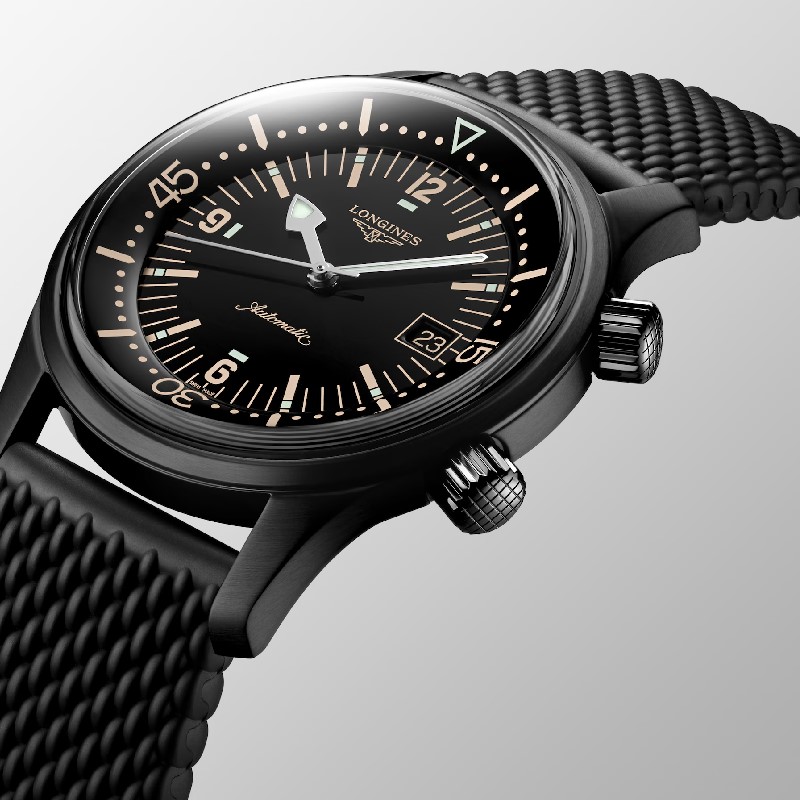 LONGINES浪琴-LEGEND DIVER復刻傳奇潛水系列-L37742509-42.00mm