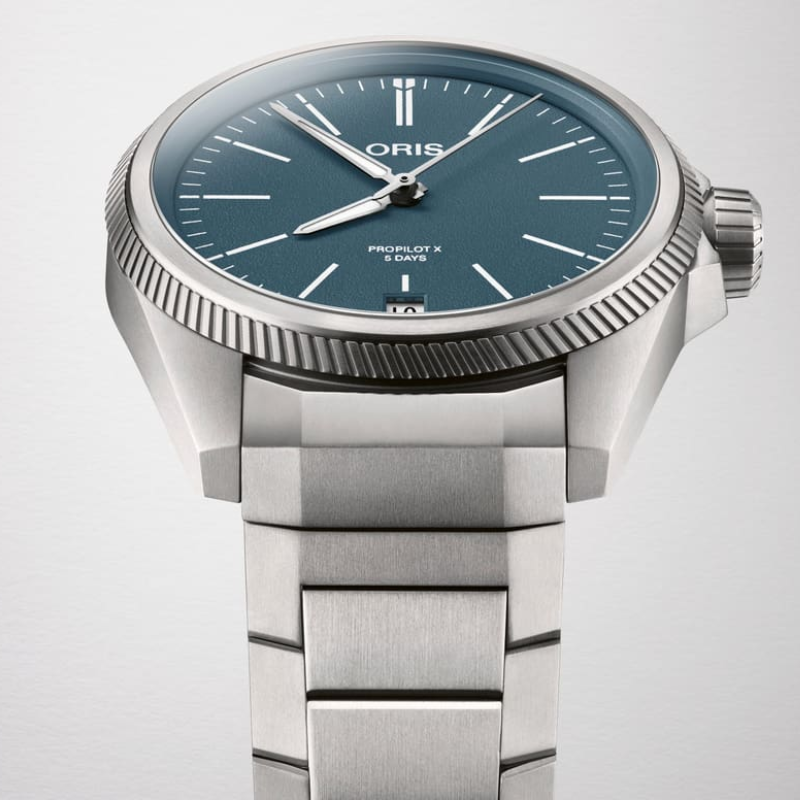 ORIS豪利時-ProPilot X 系列-0140077787155-0772001TLC-39mm