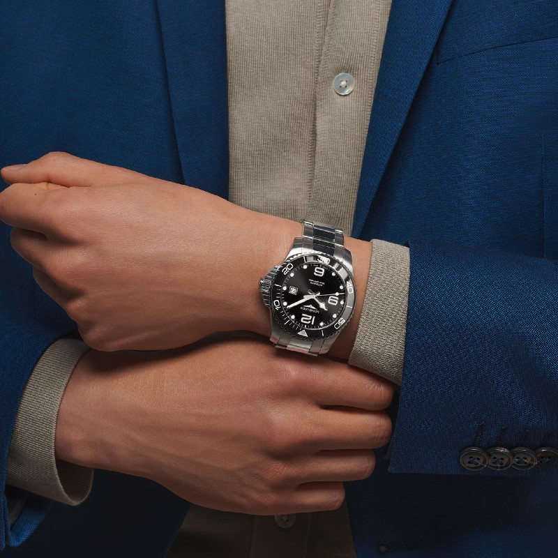 LONGINES浪琴-HydroConquest深海征服者系列-L37824566-43.00mm