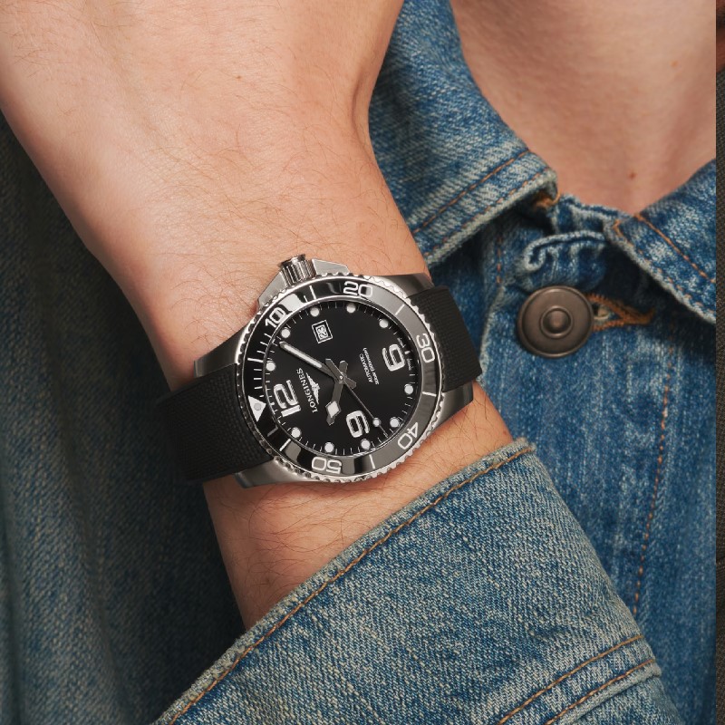 LONGINES浪琴-HydroConquest深海征服者系列-L37824569-43.00mm