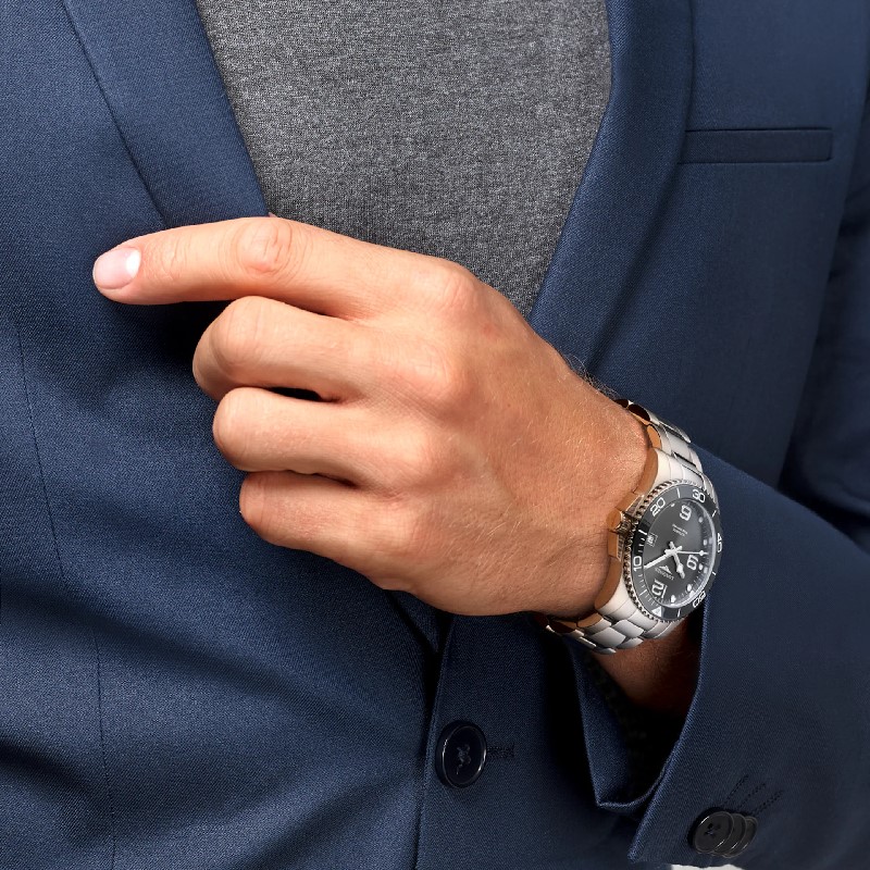 LONGINES浪琴-HydroConquest深海征服者系列-L37824766-43.00mm