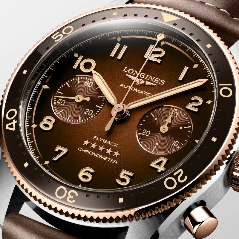 LONGINES浪琴-Longines Spirit先行者系列-L38215592-42.00mm