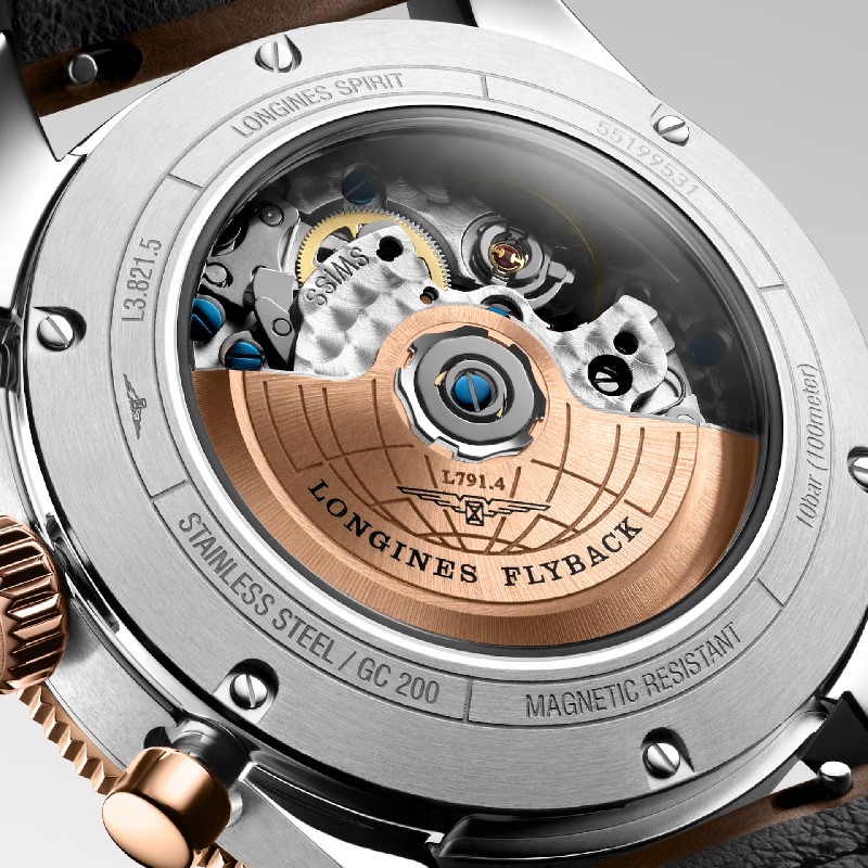 LONGINES浪琴-Longines Spirit先行者系列-L38215592-42.00mm