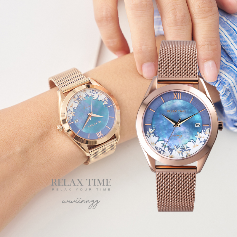 RELAX TIME-wwiinngg 聯名系列-波光碧藍 (RT-106-05)-36mm