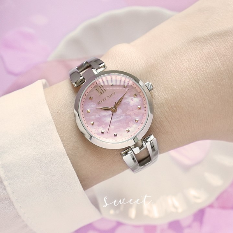 RELAX TIME-手鍊風格系列-櫻花粉貝殼 (RT-71-9)-23mm