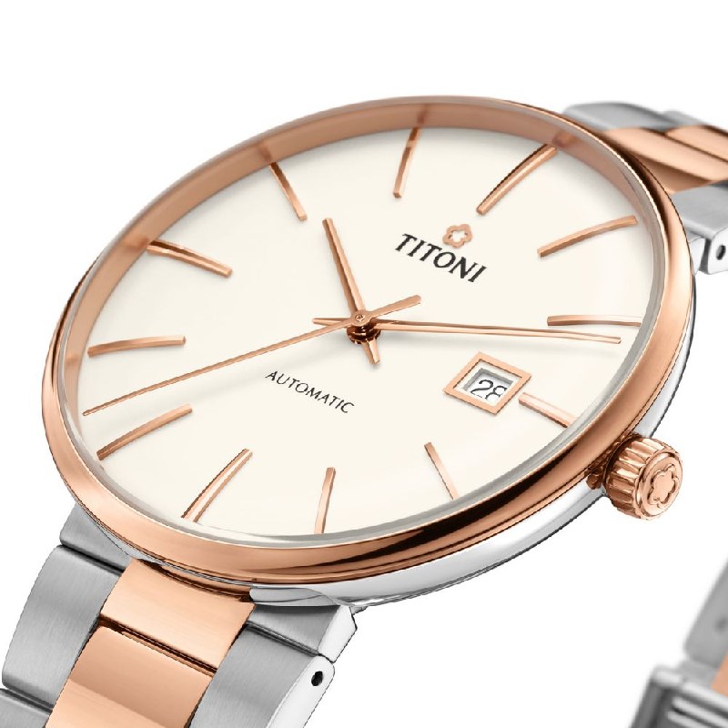 TITONI 瑞士梅花錶-AIRMASTER空中霸王系列 - 83627 SRG-606 - 42mm