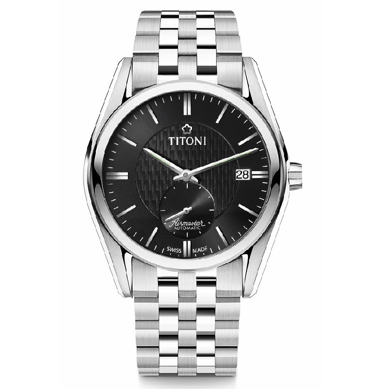 TITONI 瑞士梅花錶-AIRMASTER空中霸王系列 - 83709 S-501 - 40mm
