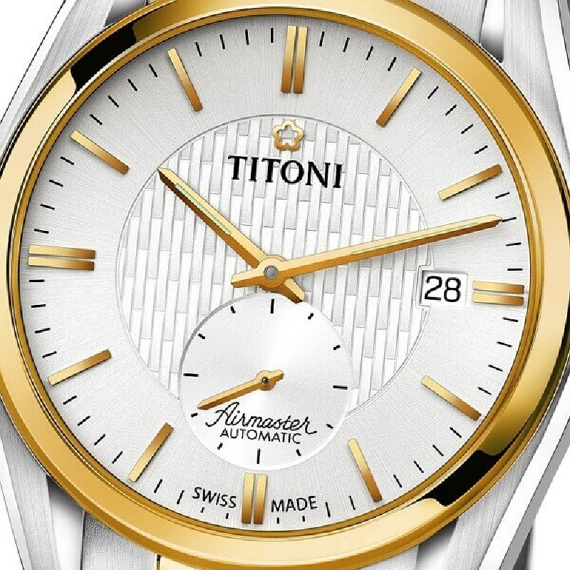 TITONI 瑞士梅花錶-AIRMASTER空中霸王系列 - 83709 SY-500 - 40mm