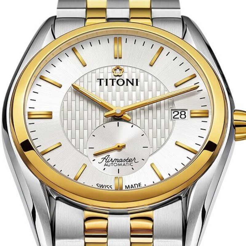TITONI 瑞士梅花錶-AIRMASTER空中霸王系列 - 83709 SY-500 - 40mm