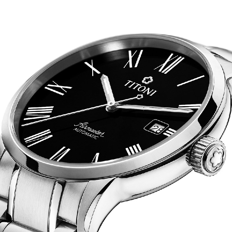 TITONI 瑞士梅花錶-AIRMASTER空中霸王系列 - 83733 S-621 - 40mm