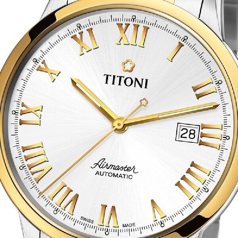 TITONI 瑞士梅花錶-AIRMASTER空中霸王系列 - 83733 SY-561 - 40mm