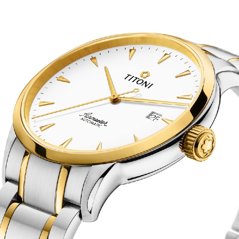 TITONI 瑞士梅花錶-AIRMASTER空中霸王系列 - 83733 SY-583 - 40mm