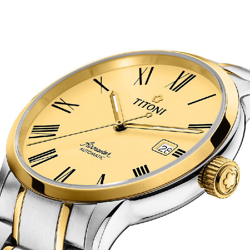 TITONI 瑞士梅花錶-AIRMASTER空中霸王系列 - 83733 SY-620 - 40mm