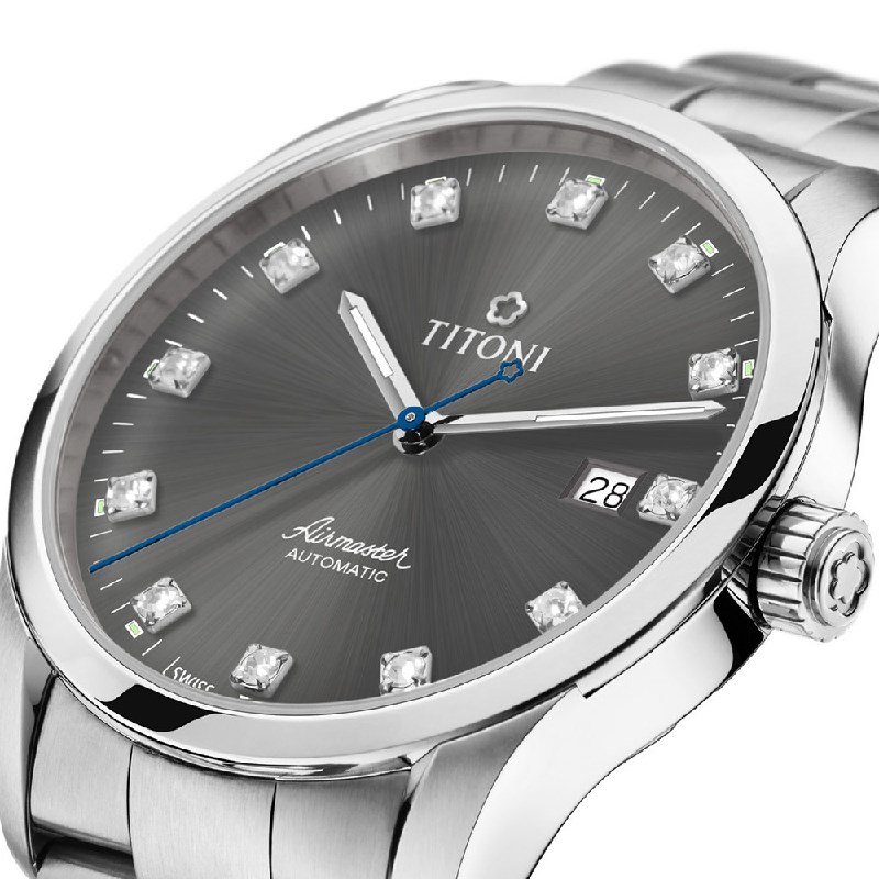 TITONI 瑞士梅花錶-AIRMASTER空中霸王系列 - 83743 S-667 - 39mm