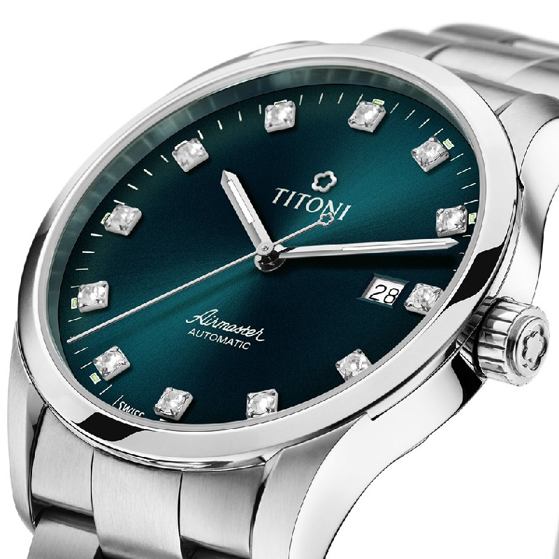 TITONI 瑞士梅花錶-AIRMASTER空中霸王系列 - 83743 S-682 - 39mm