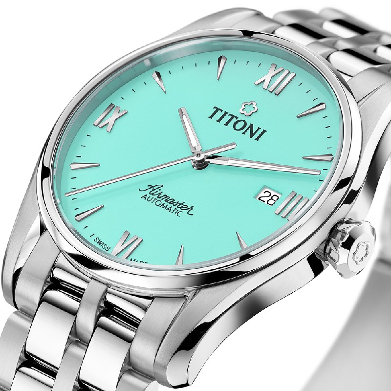 TITONI 瑞士梅花錶-AIRMASTER空中霸王系列 - 83908 S-691 - 40mm