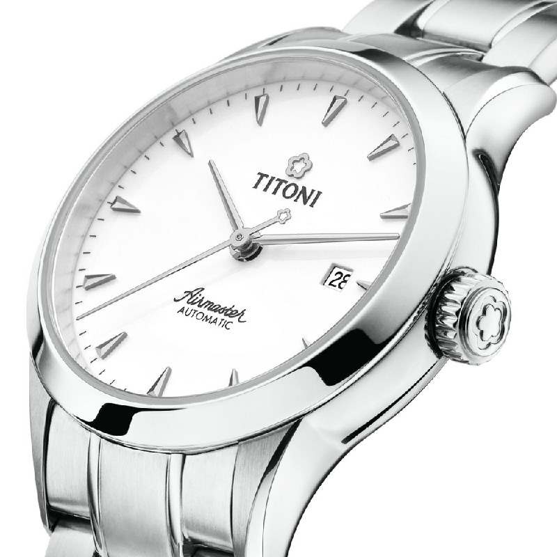 TITONI 瑞士梅花錶-AIRMASTER空中霸王系列 - 23733 S-583 - 29mm