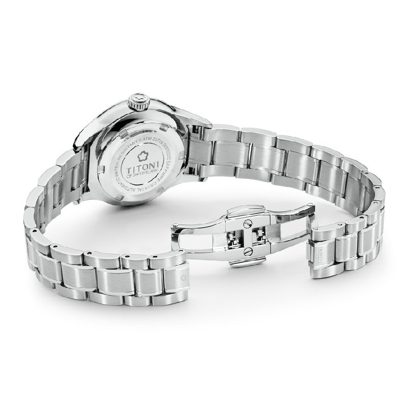 TITONI 瑞士梅花錶-AIRMASTER空中霸王系列 - 23733 S-673 - 29mm