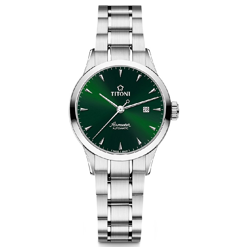 TITONI 瑞士梅花錶-AIRMASTER空中霸王系列 - 23733 S-673 - 29mm