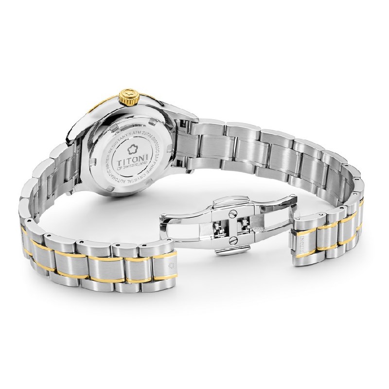 TITONI 瑞士梅花錶-AIRMASTER空中霸王系列 - 23733 SY-583 - 29mm