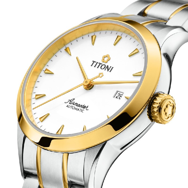 TITONI 瑞士梅花錶-AIRMASTER空中霸王系列 - 23733 SY-583 - 29mm
