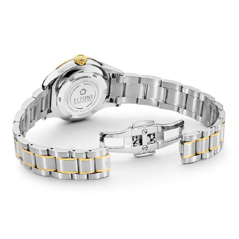 TITONI 瑞士梅花錶-AIRMASTER空中霸王系列 - 23733 SY-673 - 29mm