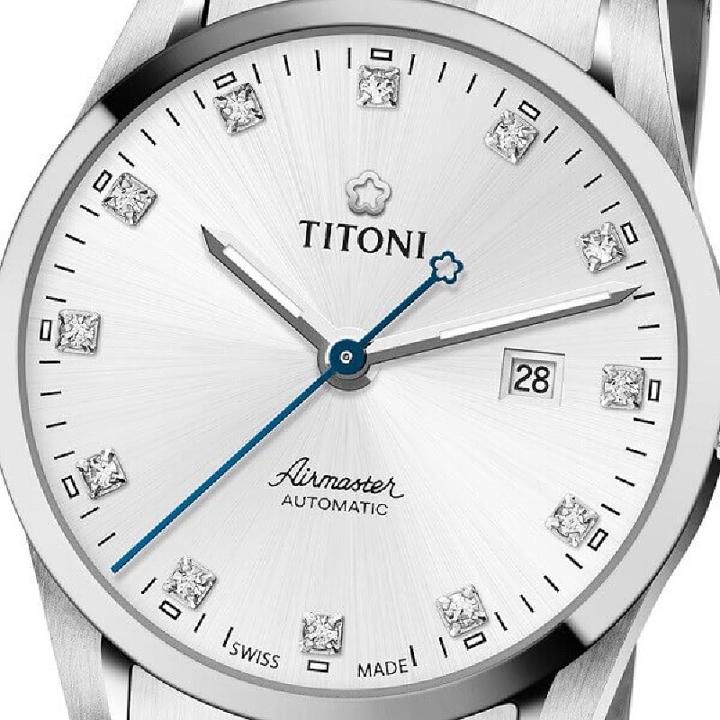 TITONI 瑞士梅花錶-AIRMASTER空中霸王系列 - 23743 S-581 - 29mm