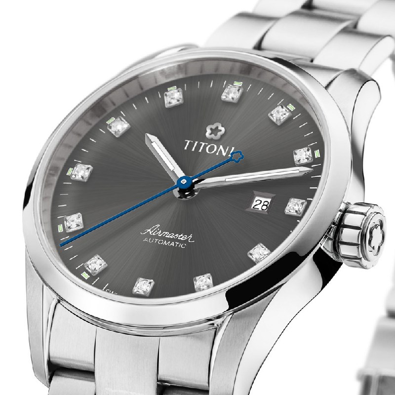 TITONI 瑞士梅花錶-AIRMASTER空中霸王系列 - 23743 S-667 - 29mm
