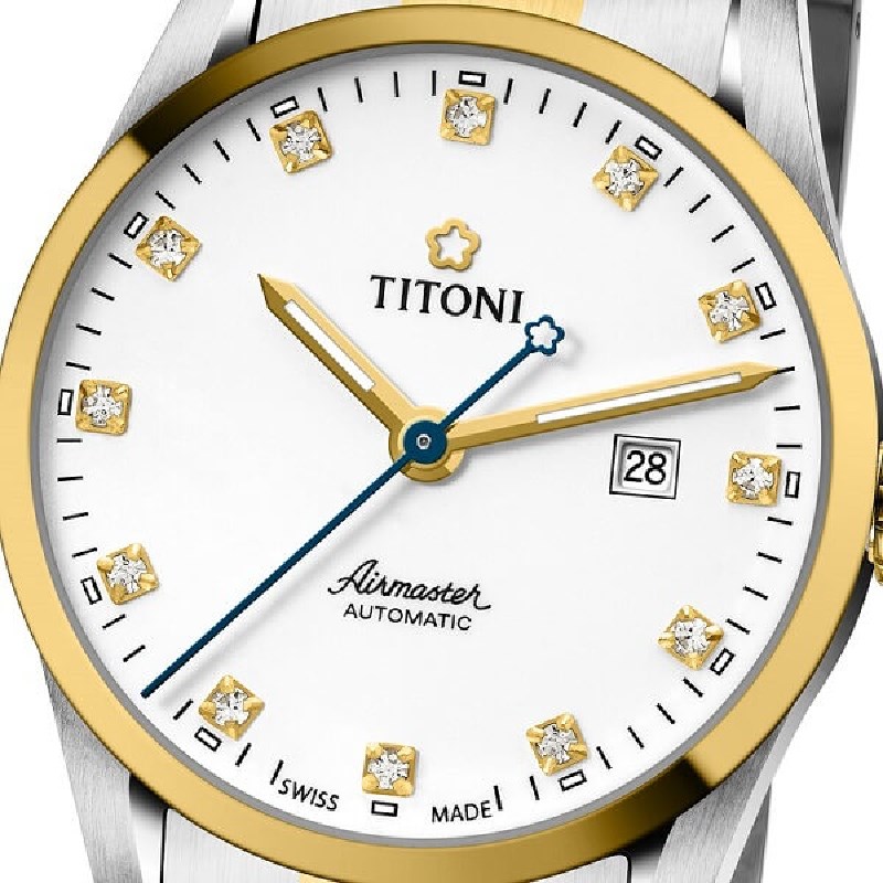 TITONI 瑞士梅花錶-AIRMASTER空中霸王系列 - 23743 SY-582 - 29mm
