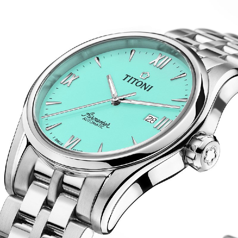 TITONI 瑞士梅花錶-AIRMASTER空中霸王系列 - 23908 S-691 - 29mm