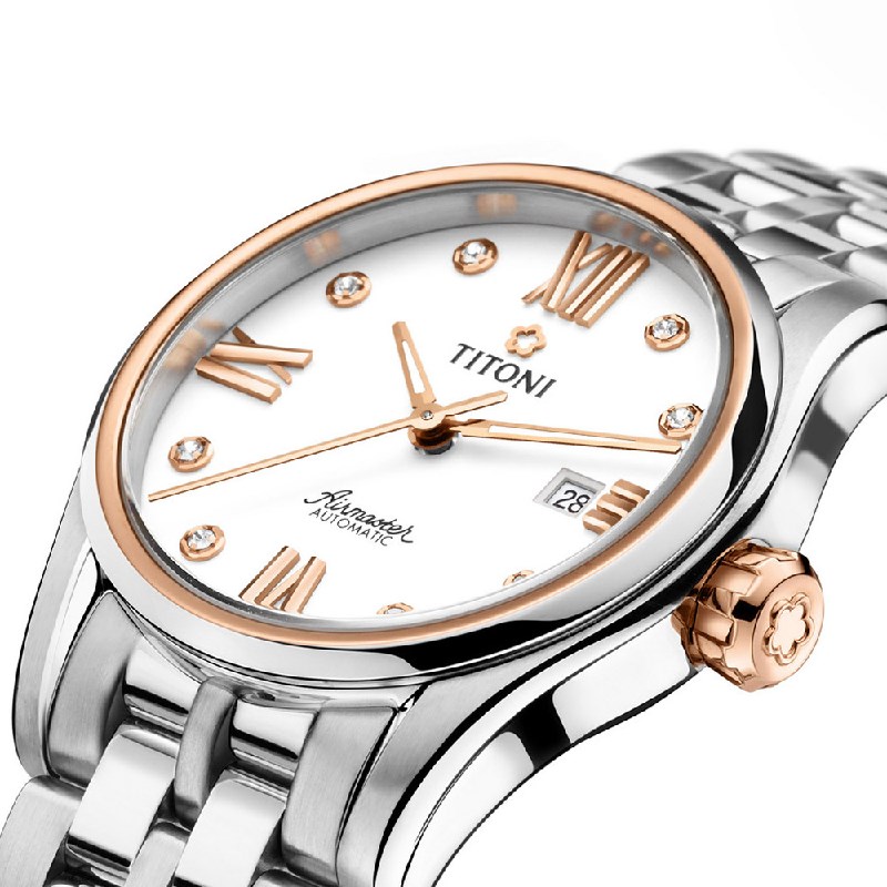 TITONI 瑞士梅花錶-AIRMASTER空中霸王系列 - 23908 SRG-616 - 29mm