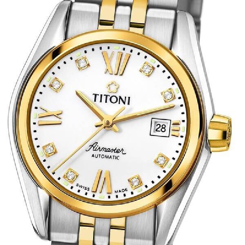 TITONI 瑞士梅花錶-AIRMASTER空中霸王系列 - 23909 SY-063 - 27mm