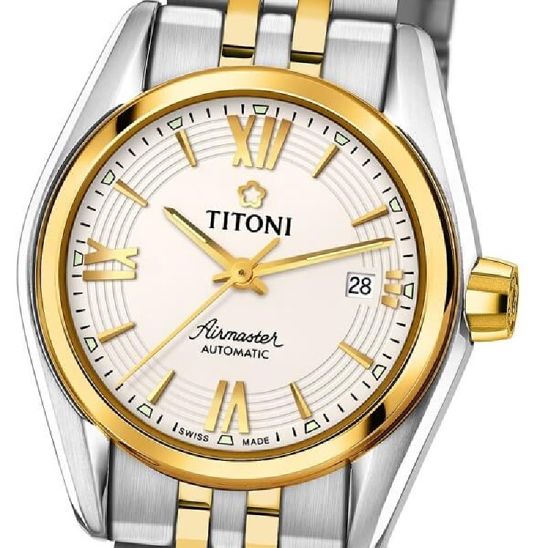 TITONI 瑞士梅花錶-AIRMASTER空中霸王系列 - 23909 SY-342 - 27mm