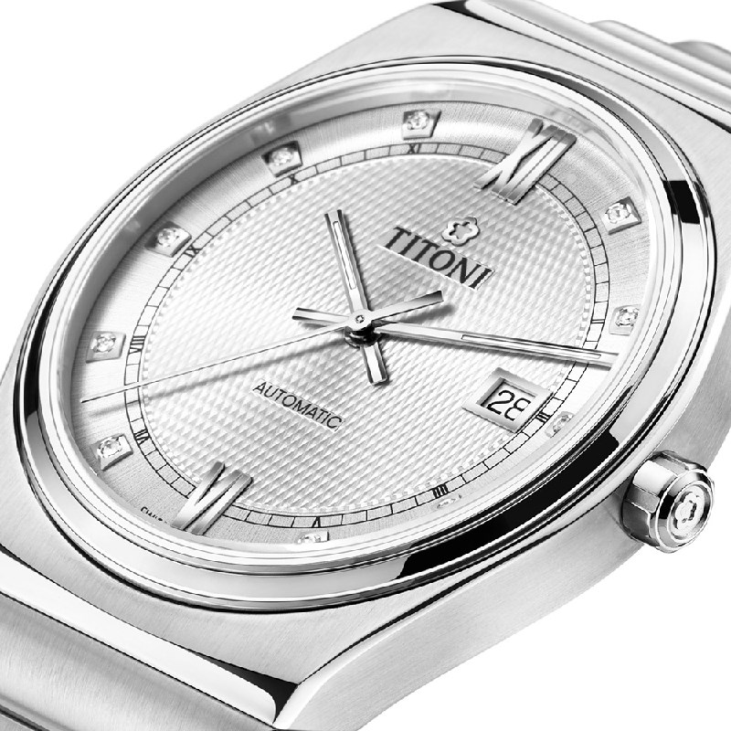 TITONI 瑞士梅花錶 - IMPETUS動力系列 - 83751 S-629 - 39.5mm