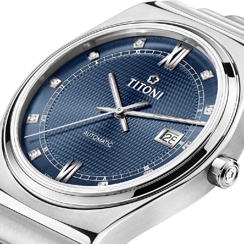 TITONI 瑞士梅花錶 - IMPETUS動力系列 - 83751 S-632 - 39.5mm