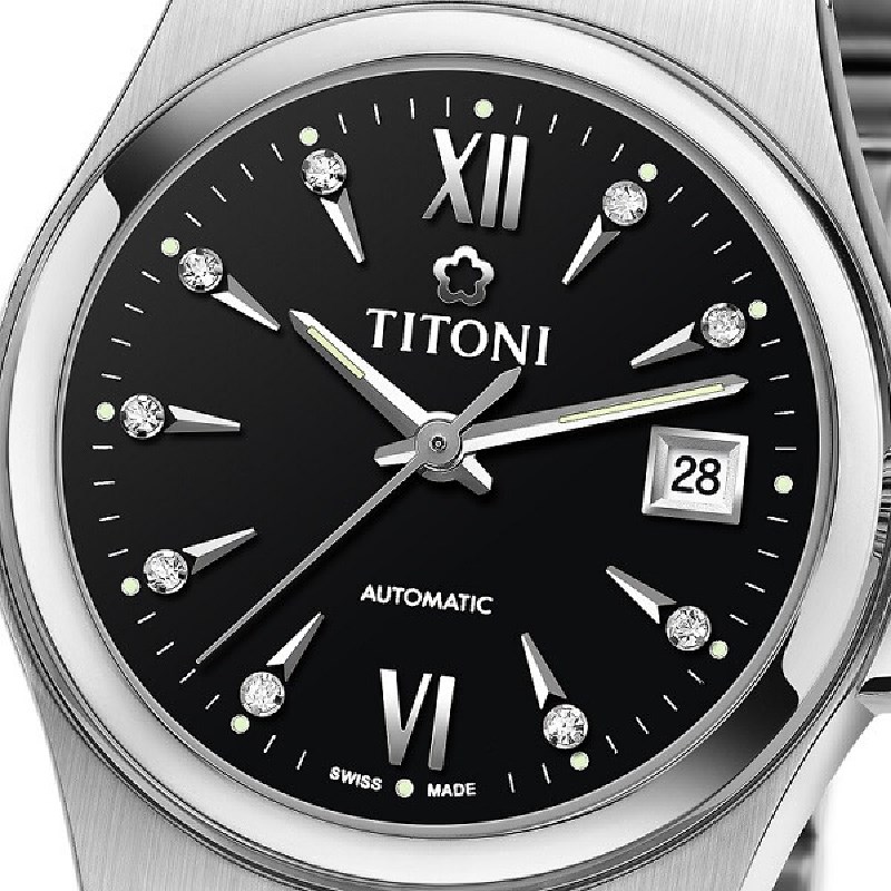 TITONI 瑞士梅花錶 - IMPETUS動力系列 - 23730 S-515 - 27mm