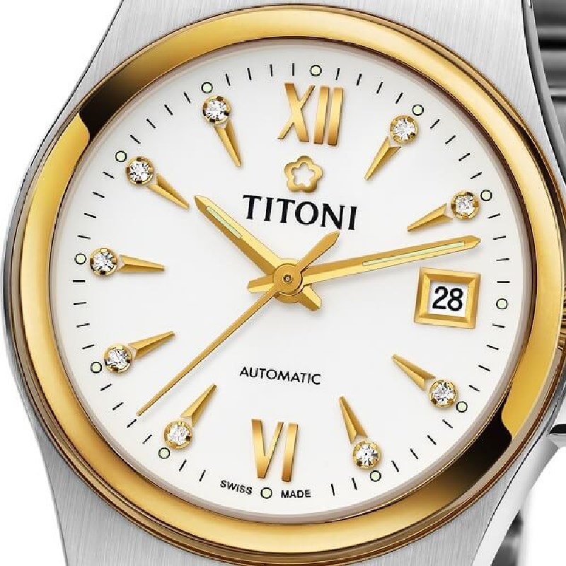 TITONI 瑞士梅花錶 - IMPETUS動力系列 - 23730 SY-271 - 27mm