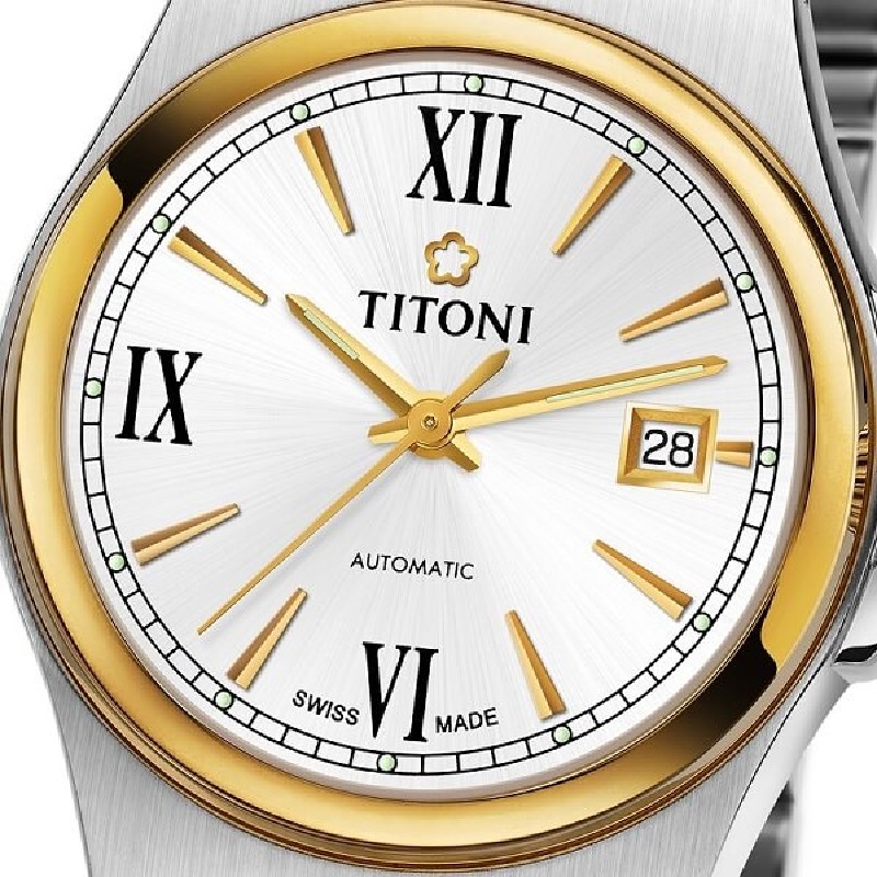 TITONI 瑞士梅花錶 - IMPETUS動力系列 - 23730 SY-520 - 27mm